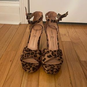 Chinese Laundry Cheetah Heels